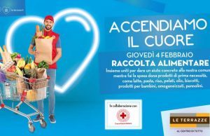 Alle Terrazze di La Spezia la raccolta alimentare della CRI