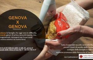 Genova X Genova, raccolta per famiglie bisognose