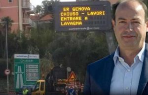 Casello di Chiavari chiuso, Garibaldi: deve riaprire e si preveda gratuità pedaggi