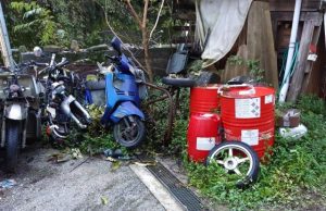 S. Margherita Ligure, deposito abusivo di moto: 5 denunciati e sanzioni