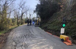 Partiti i lavori, Strada di Caperana Case Sparse