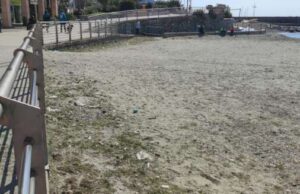 Recco, verso la conclusione la pulizia delle spiagge libere