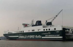 Consegnata al Gruppo Grimaldi la Eco Savona, un gigante green