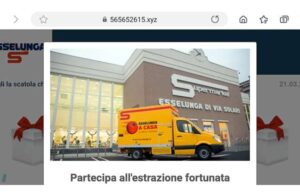 Su Whatsapp torna la truffa dell’anniversario di Esselunga