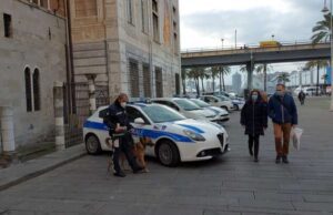 Controlli anti Covid della Polizia locale genovese: 28 sanzionati Controlli Covid della Polizia locale a Genova, martedì 15 marzo
