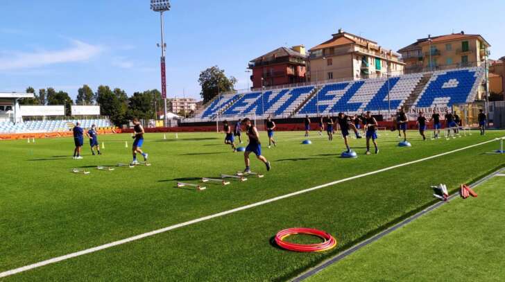 Entella, ritorno a casa al Comunale per gli allenamenti