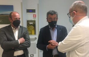 Brunetto e Garibaldi in visita agli ospedali di Rapallo, Sestri Levante e Lavagna