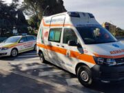 Incidente in corso Europa: scooter a terra, due feriti