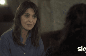 Petra ancora sul set a Genova al cimitero di Staglieno