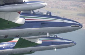Questo pomeriggio a Genova le Frecce Tricolori per Giorgio Parodi