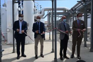 Inaugurato a Scarpino l'impianto di biometano
