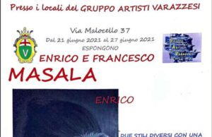 Masala espone alla Gallery Malocello di Varazze La Gallery Malocello di Varazze