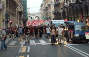 A Genova il corteo del 30 giugno 1960 di Anpi e Cgil