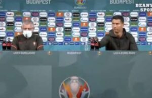 A Cristiano Ronaldo non piace la Coca-Cola