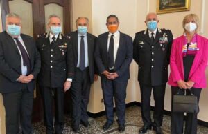 Comandante generale dell’Arma Teo Luzi a Genova, il benvenuto di Toti
