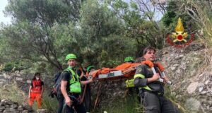 Il soccorso di una donna a Portofino