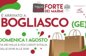 A Bogliasco il mercatino di Forte dei Marmi A Bogliasco il mercatino di Forte dei Marmi