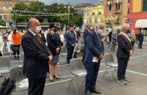 Rapallo, feste di luglio: S.Messa in piazza delle Nazioni