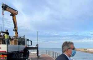 Analisi e carotaggio alla foce torrente Recco