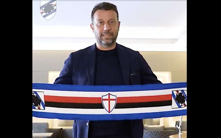 Roberto D’Aversa esonerato ufficialmente da allenatore della Sampdoria