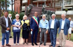Ad Albenga inaugurato il monumento di Furlani per i Partigiani