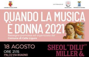 A Celle Ligure torna, Quando la musica è donna A Celle Ligure torna, Quando la musica è donna