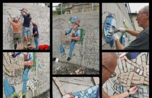 Un grande mosaico di Giusto sta nascendo a Caprauna