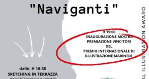 Premiazione del premio d'illustrazione Marinedi