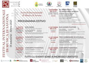 Al via da Varazze il Festival di Musica