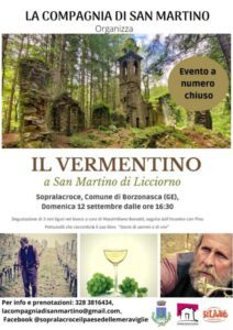 A Borzonasca evento tra degustazioni e letteratura