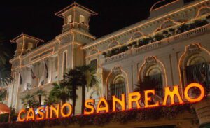 Un'opera dedicata al Casinò di Sanremo