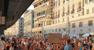 No green pass, alle 18 manifestazioni in 119 città italiane