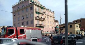 Nuovo sversamento nel torrente Nervi, VVF sul posto