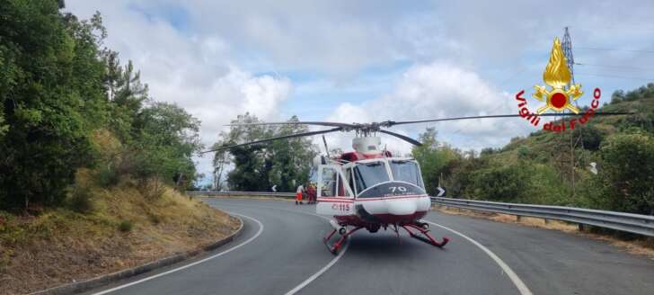 Tragico incidente sul Bracco, muore centauro di 58 anni