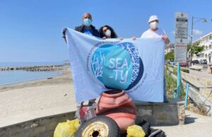 Pulizia spiaggia a Santo Stefano al Mare Pulizia spiaggia a Santo Stefano al Mare
