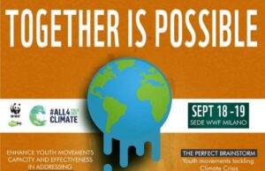 WWF YOUng prepara la Youth4Climate WWF YOUng prepara la Youth4Climate