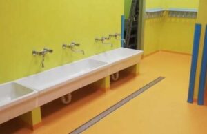 Recco, scuola materna di via Milano, riqualificati i bagni
