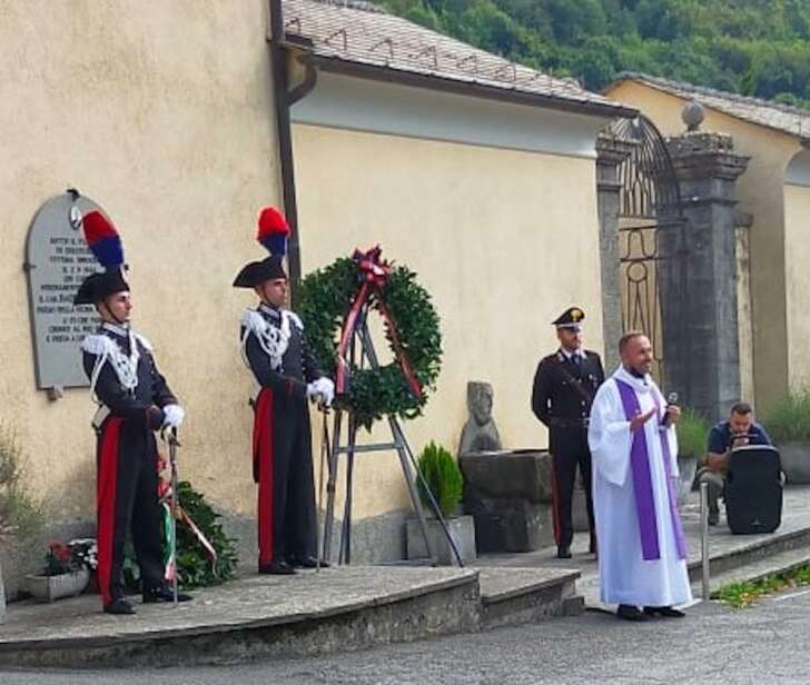 Santo Stefano d’Aveto, ricordato il sacrificio del Carabiniere Albino Badinelli 