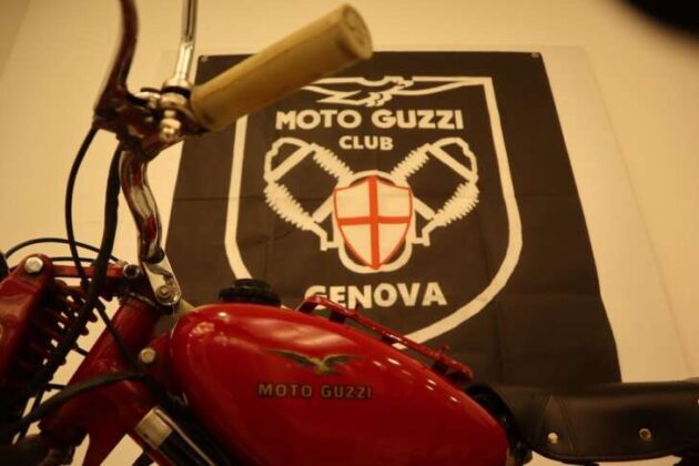 Il Moto Guzzi Club Genova e Poste Italiane per il centenario