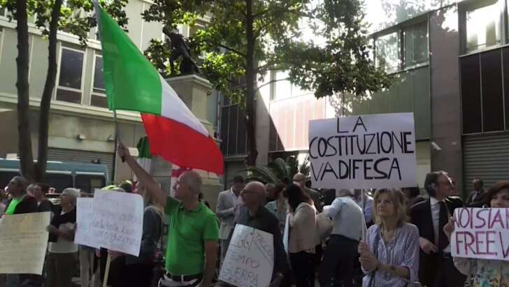 No Green pass | Oggi dalle 10.30 presidio davanti al Tribunale di Genova