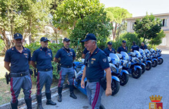 105° Giro d’Italia, 40 motociclisti della Stradale accompagnano i ciclisti