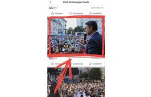 Rixi, Ripamonti e Bruzzone su Conte a Savona: falsa foto su Facebook