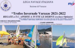 Al via le iscrizioni al Trofeo Invernale Varazze 2021 Al via le iscrizioni al Trofeo Invernale Varazze 2021
