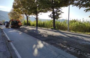 Chiavari, lavori in corso e Asfalti in via Parma Chiavari, lavori in corso e Asfalti in via Parma