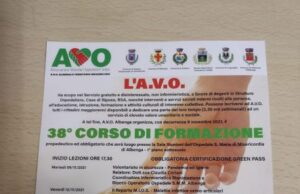 Ad Albenga il 38esimo corso per volontari dell’AVO