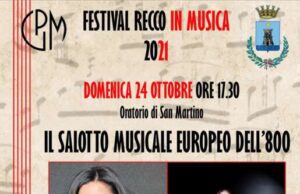 Festival Recco in musica, il salotto musicale europeo dell’800