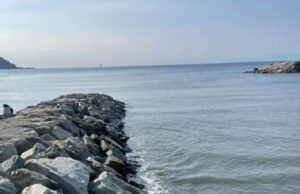 Recco, fine lavori al pennello tra Punta S.Anna e Faro