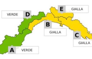 Allerta gialla per temporali sul centro levante fino alle 11 di domani Allerta gialla per temporali sul centro levante fino alle 11 di domani