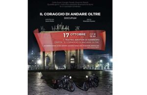 La Guzzi romba all’Ariston di Sanremo La Guzzi romba all’Ariston di Sanremo