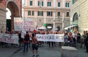 Domani 12° presidio con manifestazione No Green pass a Genova Domani, 12° presidio con manifestazione No green pass a Genova